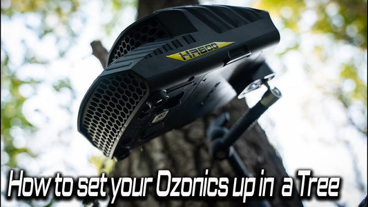 EVERYTHING you need to know about setting your Ozonics up in a Tree Stand!