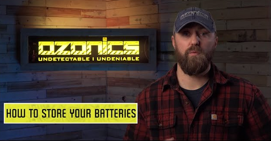 How to store your Ozonics batteries for best results