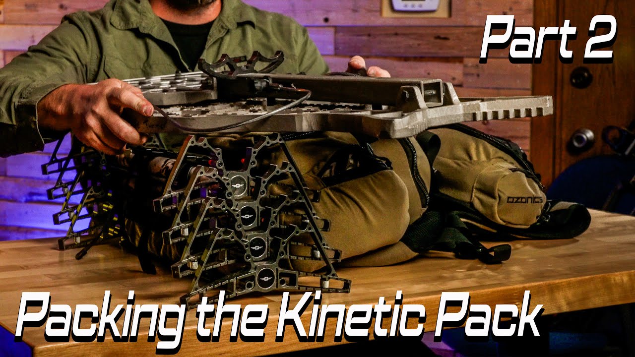 Rapper Packing Stand Packing the Kinetic Pack Part 2 | Attaching Stand & Stick | Ozonics