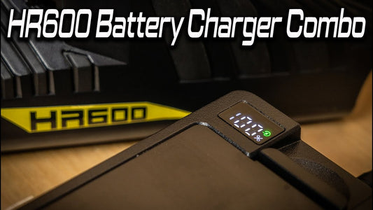 HR600 Battery Charger Combo