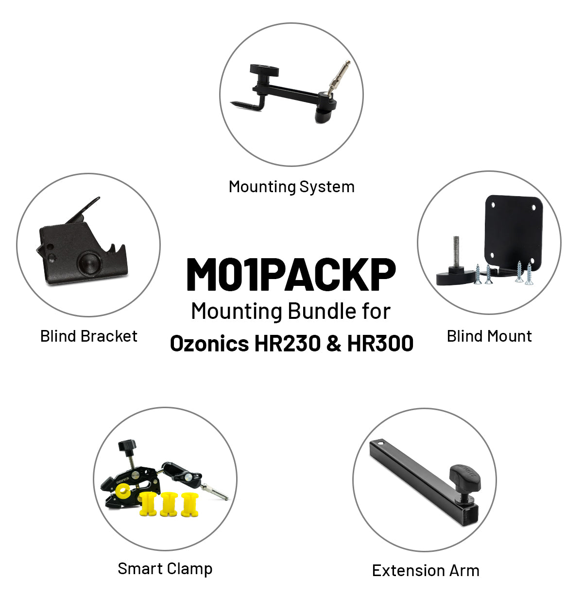 HR230/HR300 Mounting Pack