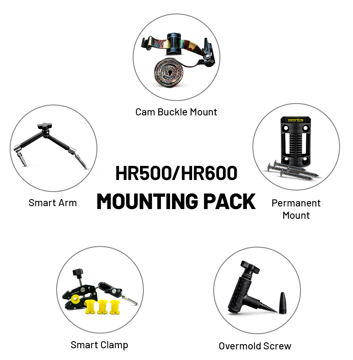 HR500/HR600 Mounting Pack