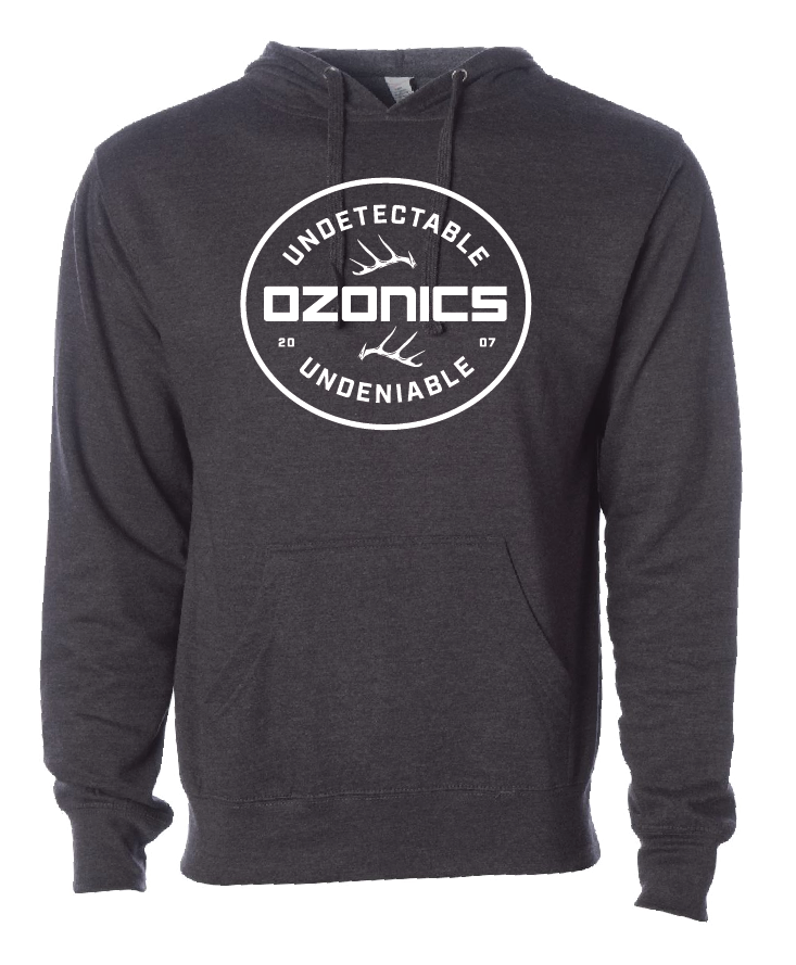 Ozonics Charcoal Emblem Hoodie