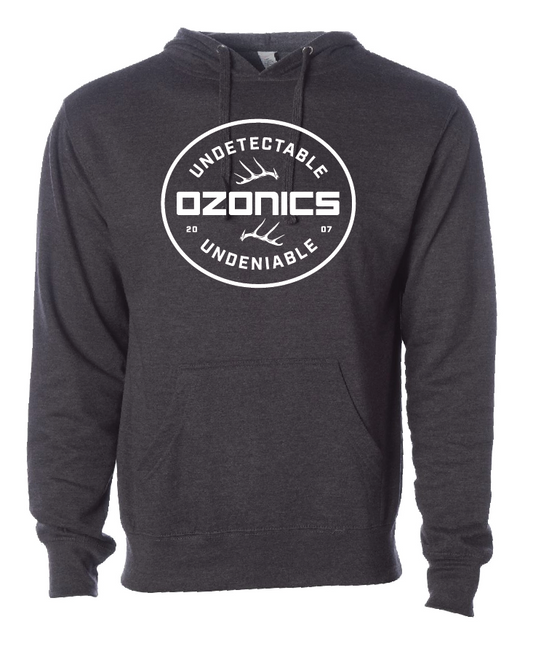 Ozonics Charcoal Emblem Hoodie