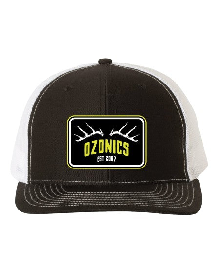 Ozonics Patch Trucker Hat (Black/White)